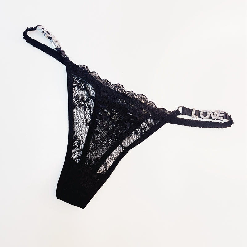 The Mystery of the Magic Box: Pure Desire Temptation, Comfortable Breathable, low-waisted French triangle underwear, Sexy Full lace, see-through thong details Picture