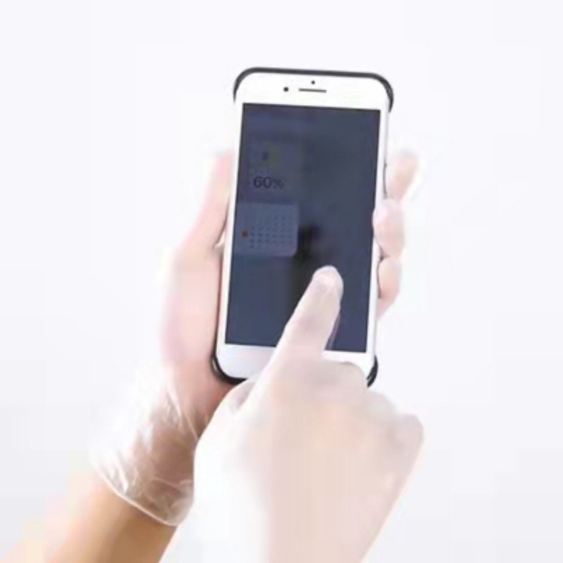 一次性手套/PVC手套白底实物图