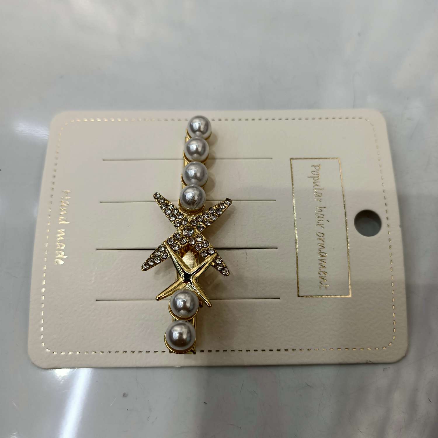 韩版时尚简约大气新款女生发夹 352732婷婷饰品详情图2