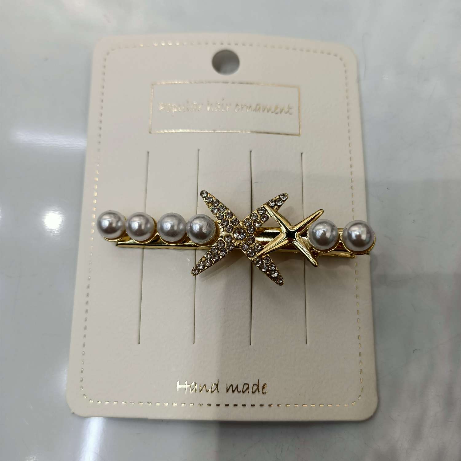 韩版时尚简约大气新款女生发夹 352732婷婷饰品