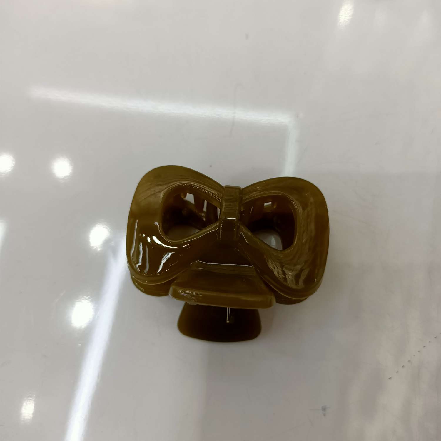 韩版时尚新款简约大气女生四公分抓夹 姜色35279婷婷饰品详情图3