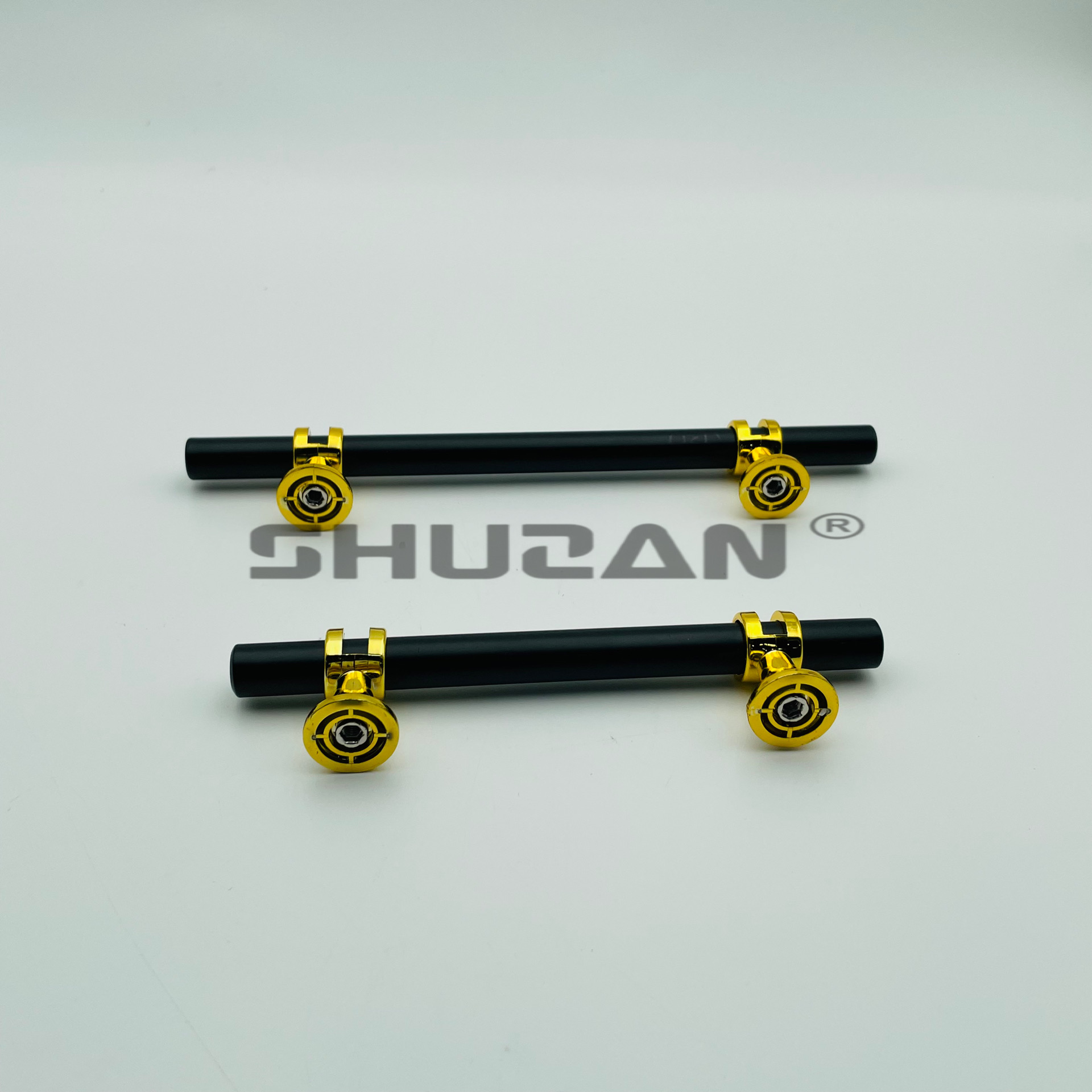 Black zinc alloy handles, T-shaped handles, hardware furniture Specification image
