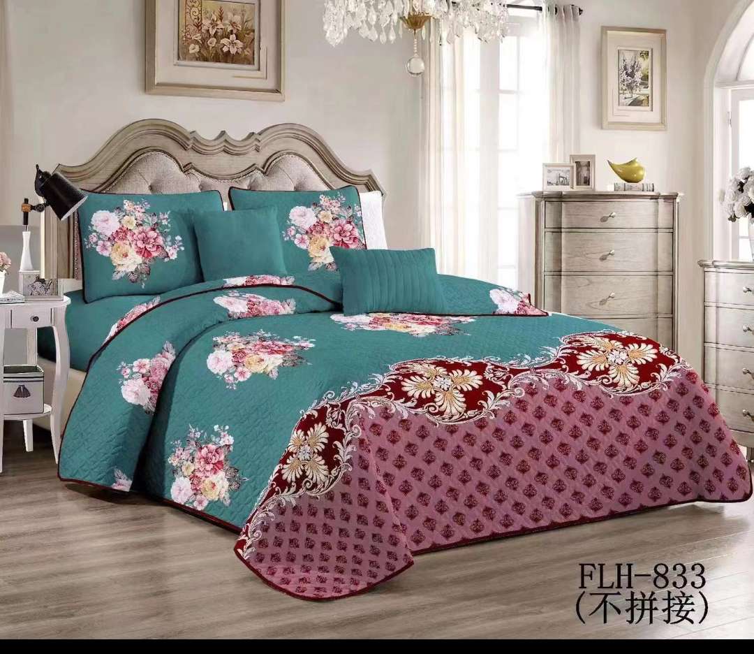 磨毛布床盖、欧式床垫、床单详情图3