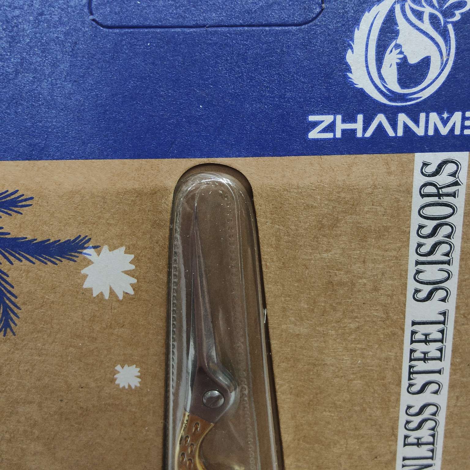 26414仙得丽化妆工具ZM2212-A14#纳米镜面金色小仙鹤剪刀美容工具眉剪修眉工具详情图6