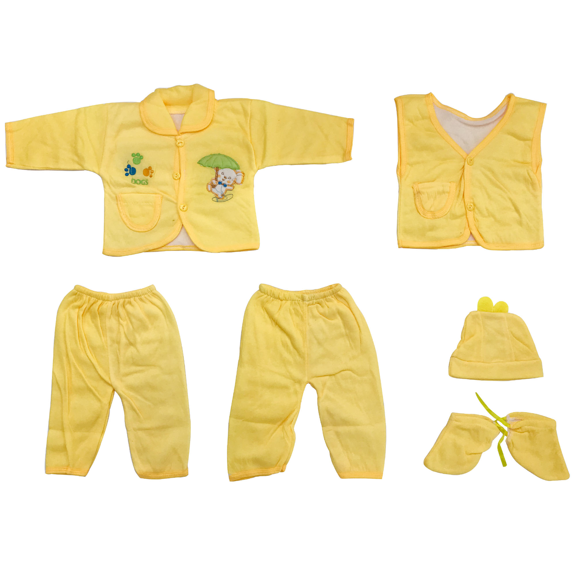 婴幼儿服装实物图