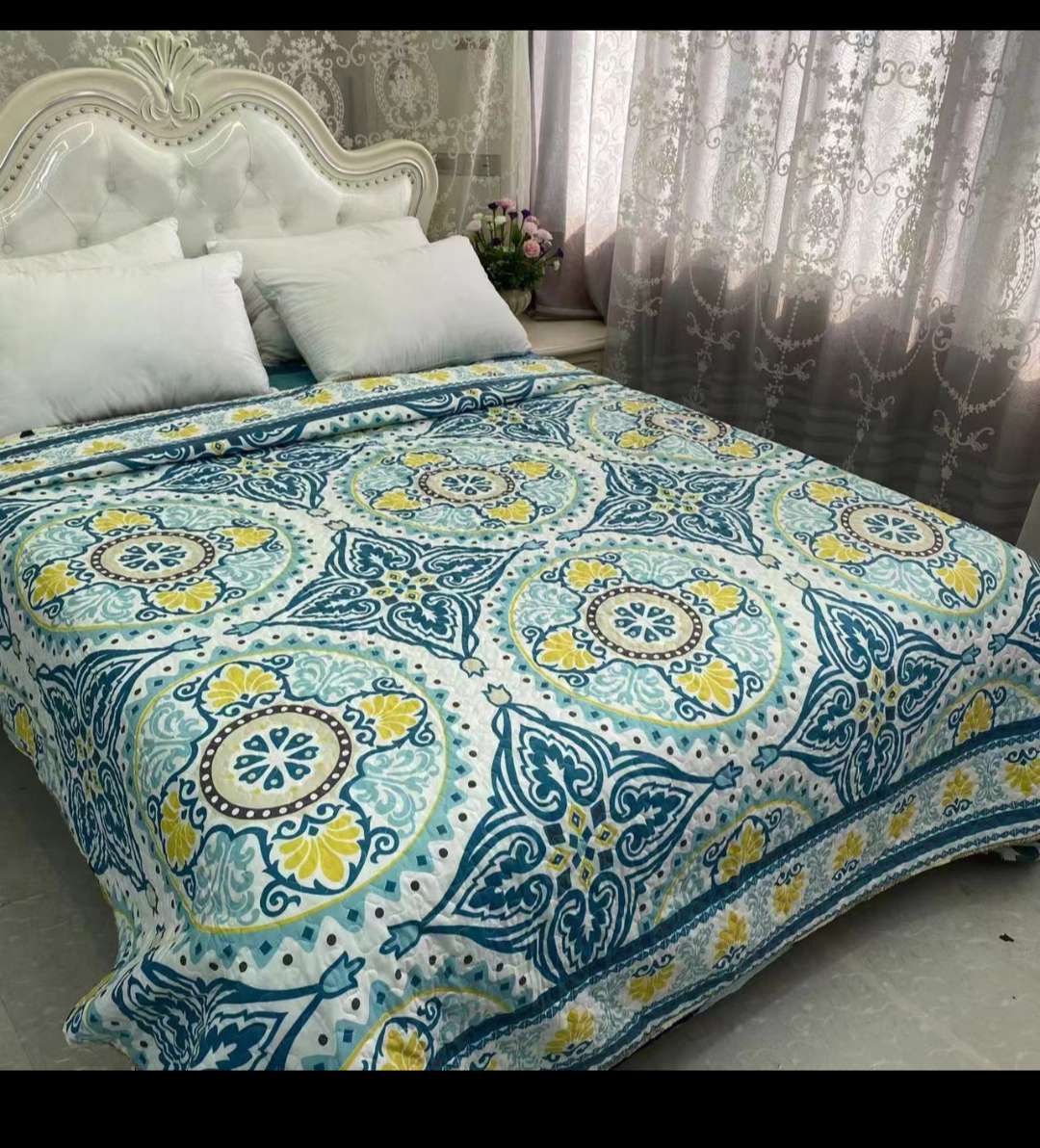 磨毛布床盖、欧式床垫、床单详情图8
