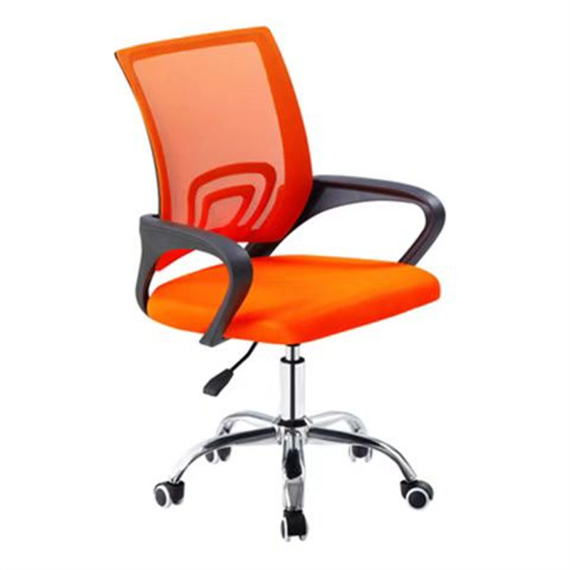 电脑椅网布现代办公椅简约弓形职员椅员工椅靠背家用升降转椅凳子详情图5