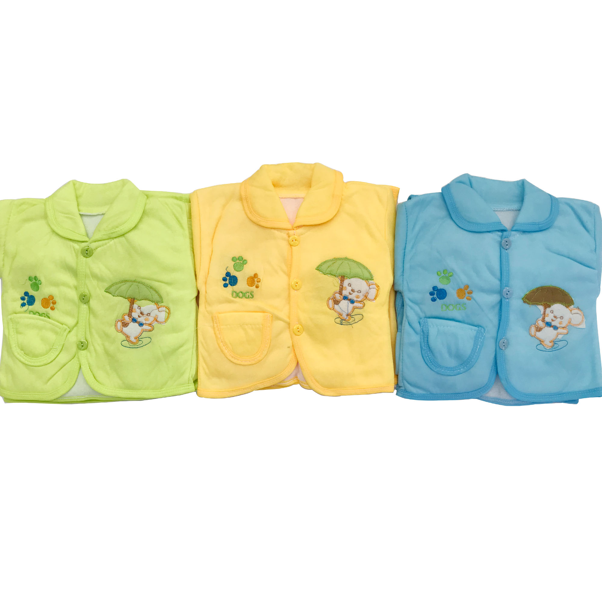 宝宝套装/婴儿套装/宝宝6件套白底实物图