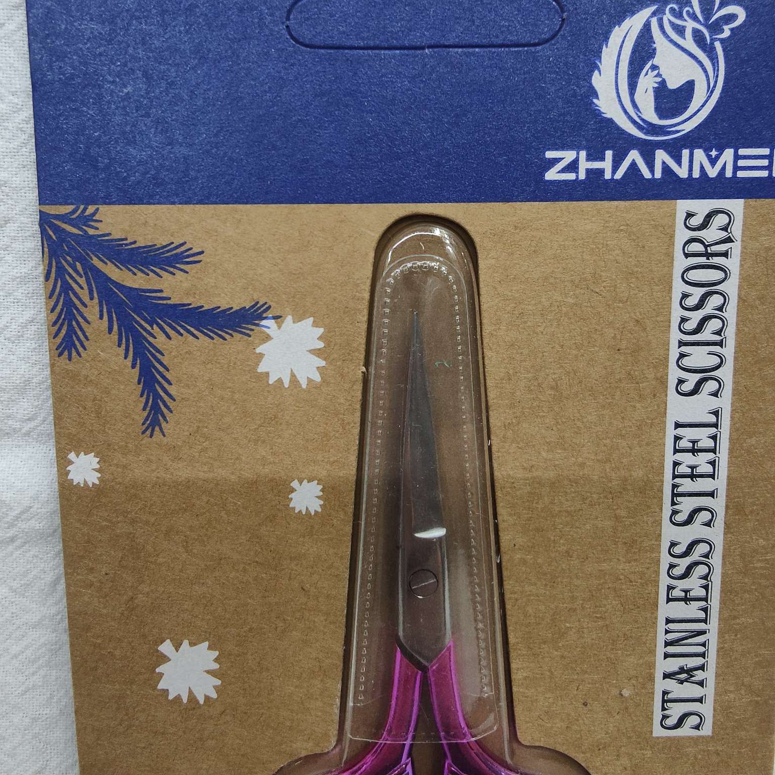 26414仙得丽化妆工具ZM2212-A16#纳米镜面渐变斯巴达剪刀修眉工具眉剪美容工具修眉剪刀详情图8