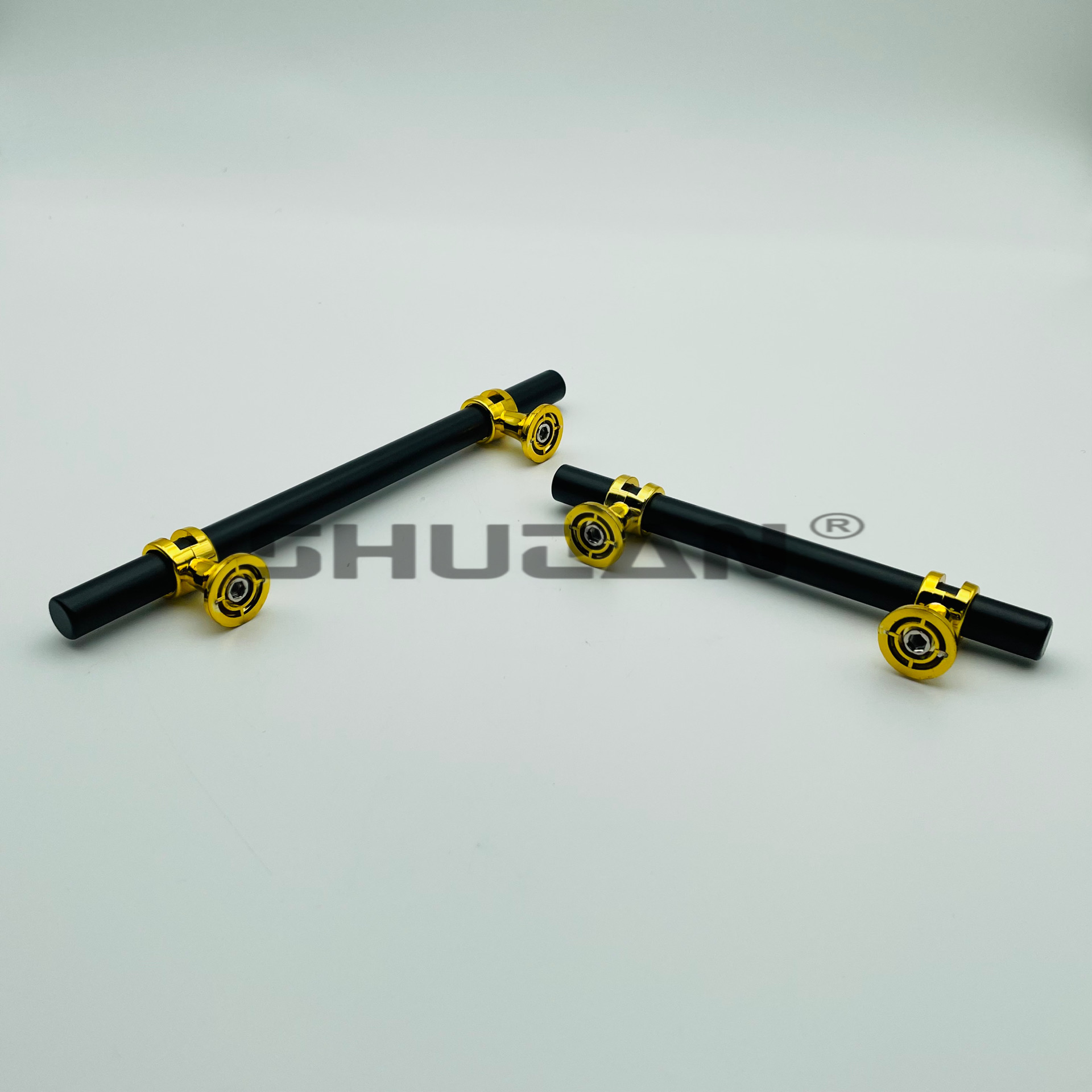 Black zinc alloy handles, T-shaped handles, hardware furniture Item Picture