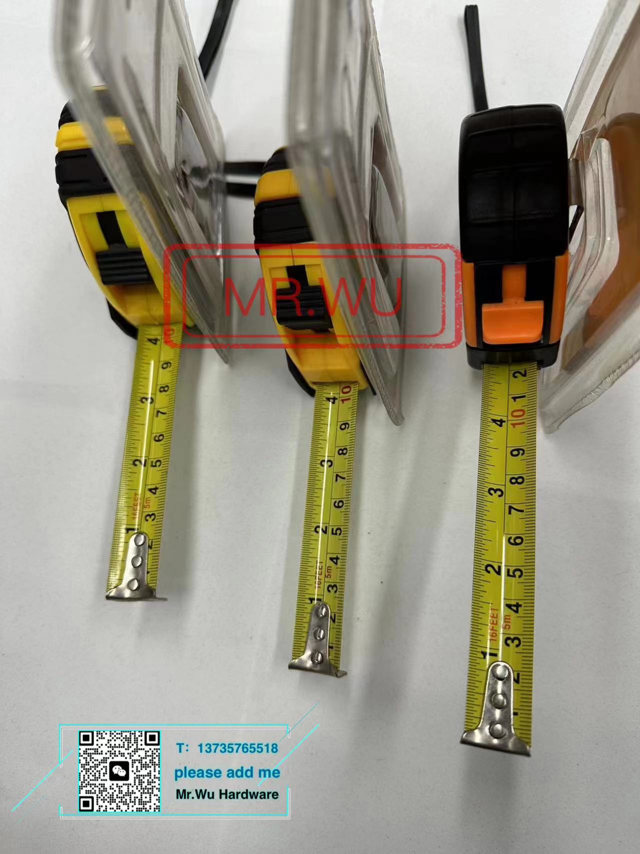 Especial para el comercio exterior inicio cinta de acero cinta de medición de acero inoxidable cinta de medición de longitud diferente hardware herramientas de medición Item Picture