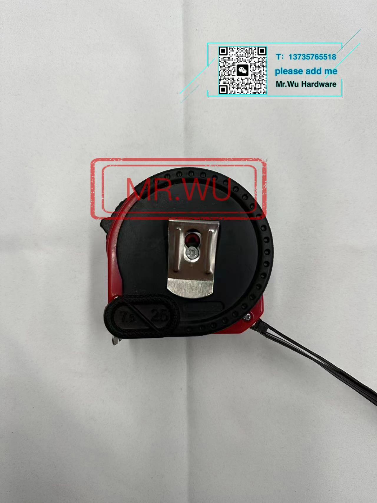 Especial para el comercio exterior hogar 7,5 metros de acero cinta métrica de acero inoxidable resistente a la abrasión caja de cinta cinta de medición de longitud diferente herramientas de medición details Picture