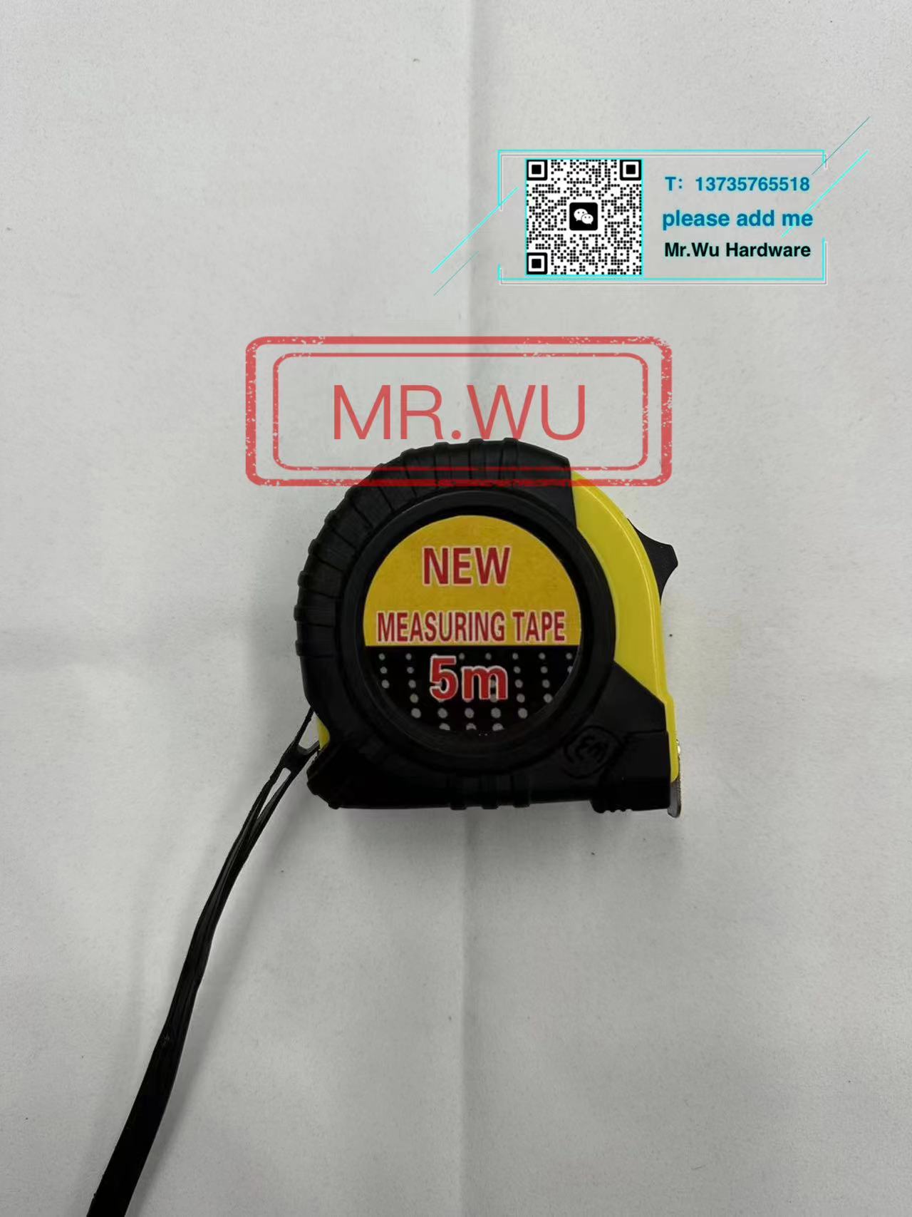 Especial para el comercio exterior casa 5 metros de acero cinta métrica de acero inoxidable caja resistente a la abrasión cinta métrica de diferentes longitudes herramientas de medición