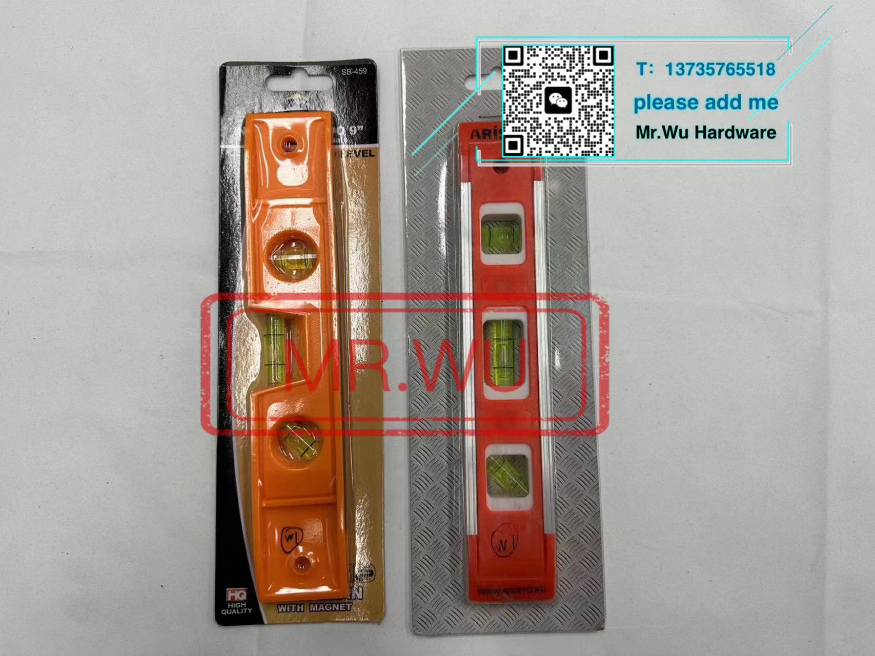 Specialized for foreign trade household magnetic level, cast aluminum level, aluminum alloy multi-functional portable balance ruler, level measuring tool Specification image