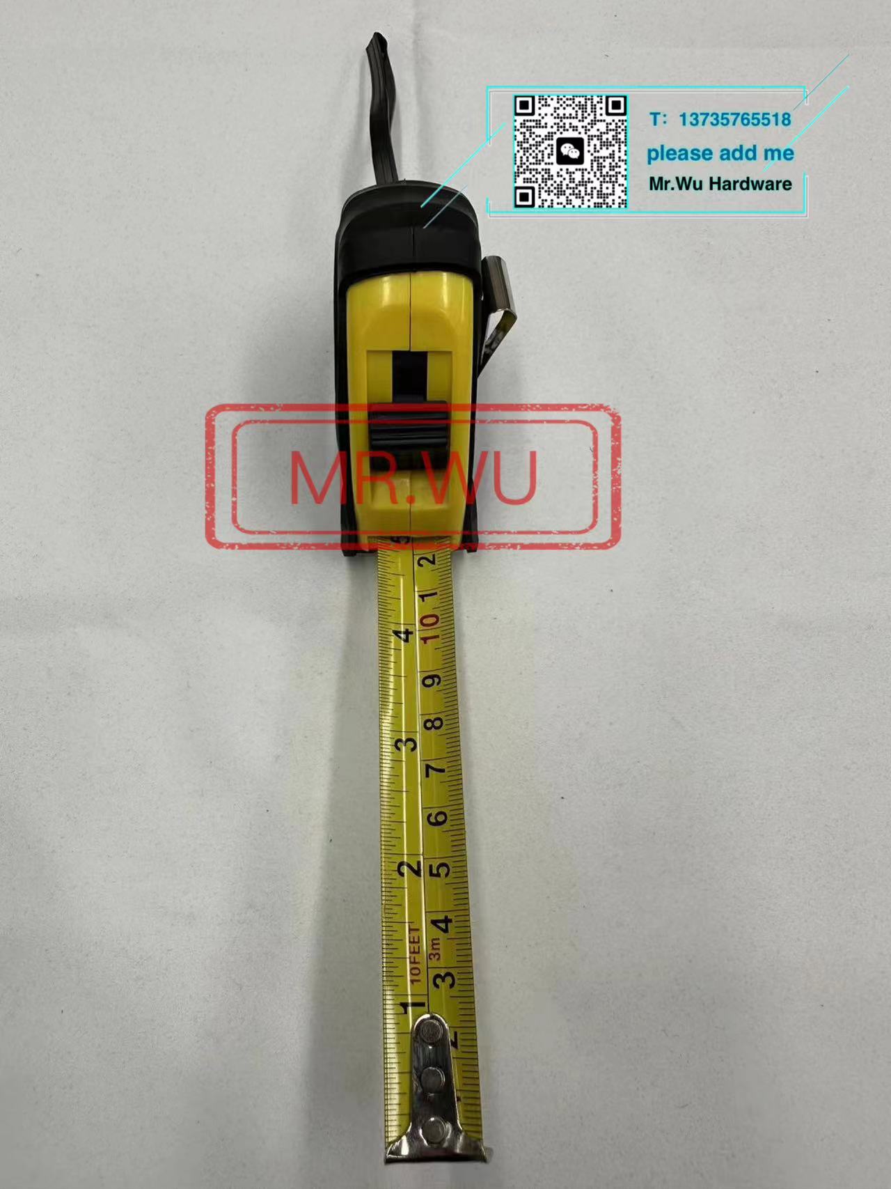 Especial para el comercio exterior casa 3 metros de acero cinta métrica de acero inoxidable caja resistente a la abrasión cinta métrica de diferentes longitudes herramientas de medición Specification image
