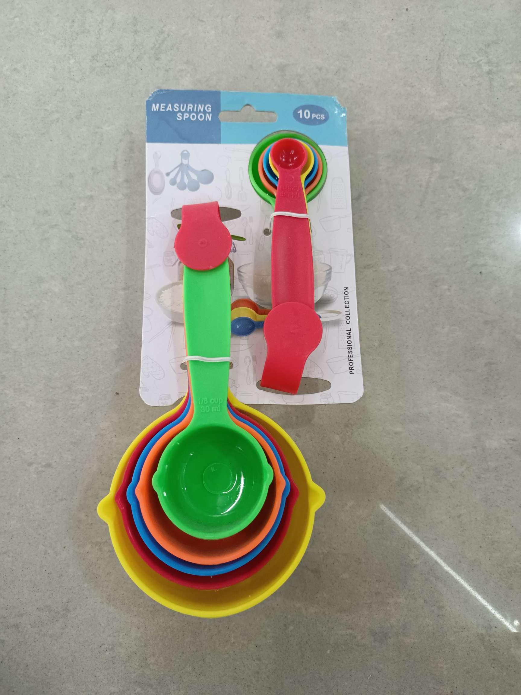 厨房工具勺/奶粉勺面粉勺/彩色塑料量杯产品图