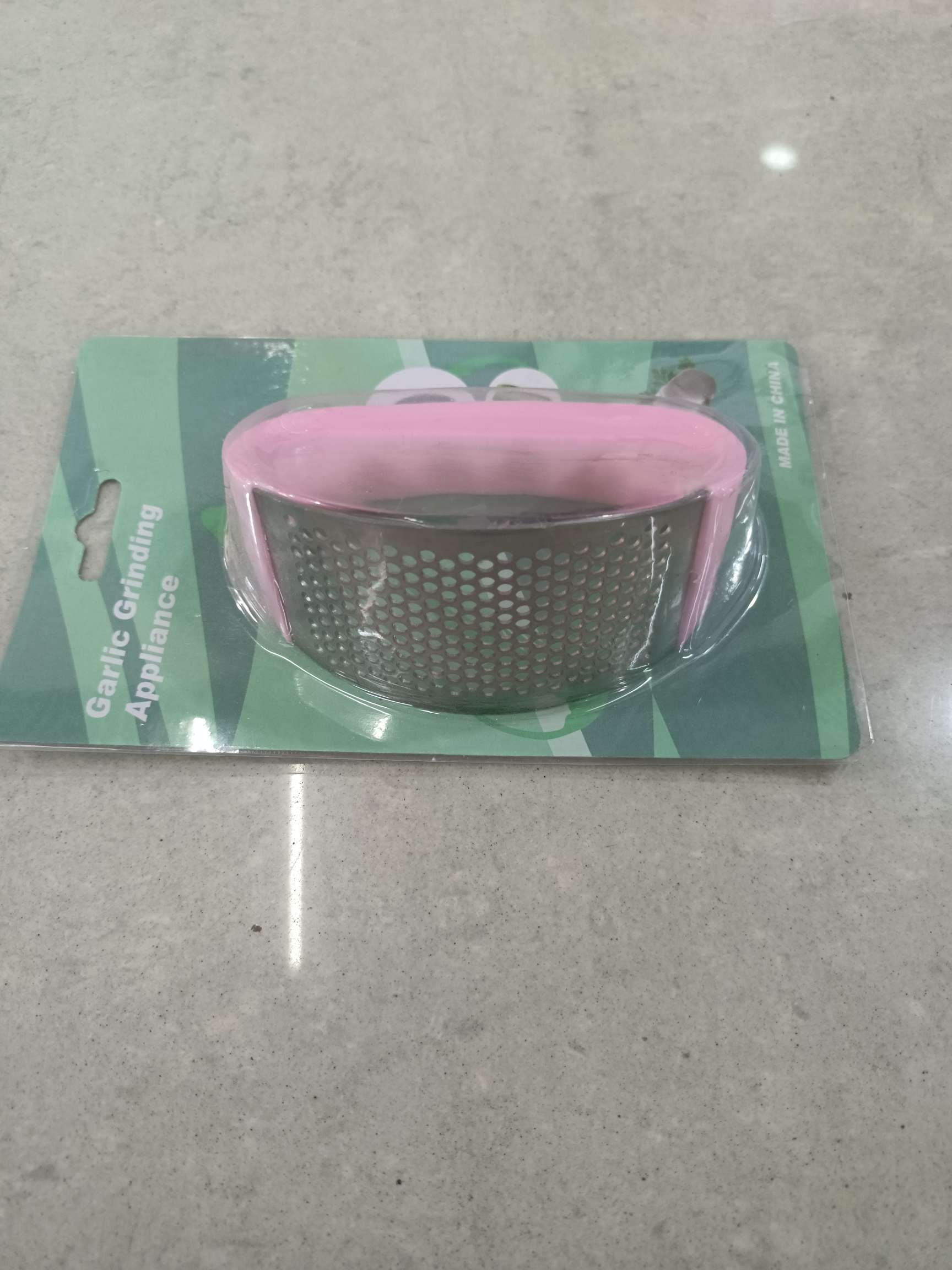 不锈钢压蒜器 手动弧形捣蒜器 蒜泥器剥蒜器 大蒜捣碎器 挤蒜器详情图3