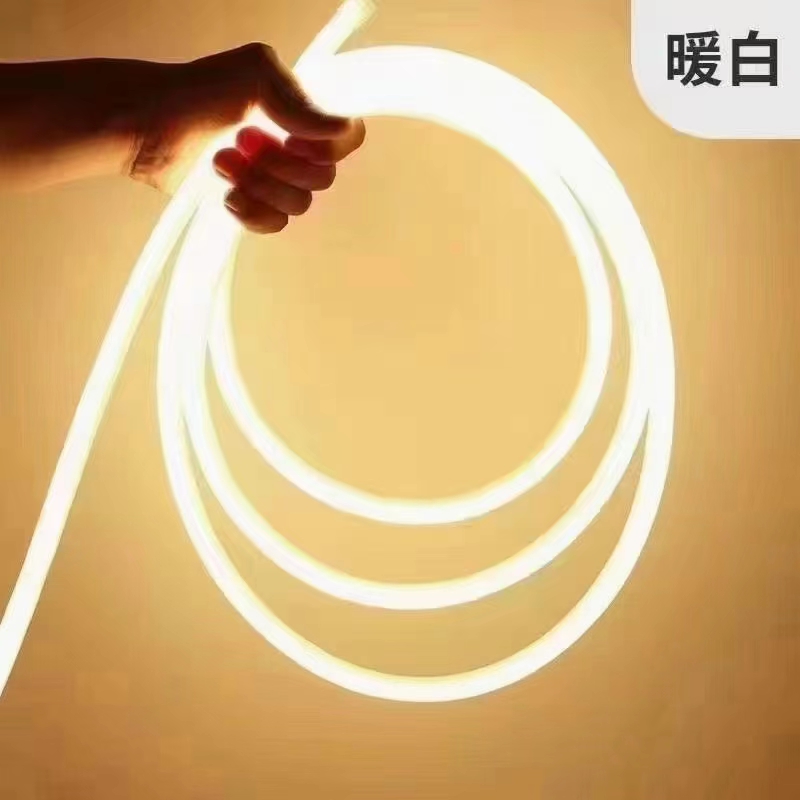 612 low voltage 12V 6*12 flexible light strip blister set, white/warm/neutral light/red/green/blue/purple/pink/orange, indoor and outdoor/festival/Christmas decorative color lights details Picture