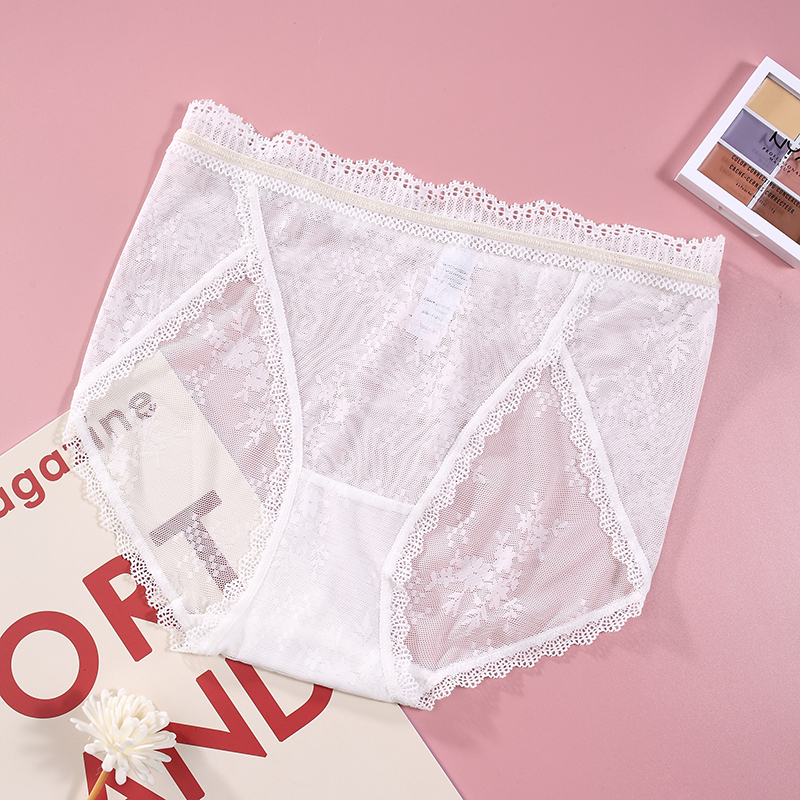 The Mystery of the Magic Box: Pure Desire Style Lace Girl Japanese High slit Triangle Shorts with Lace trim, thin style Application Scenario