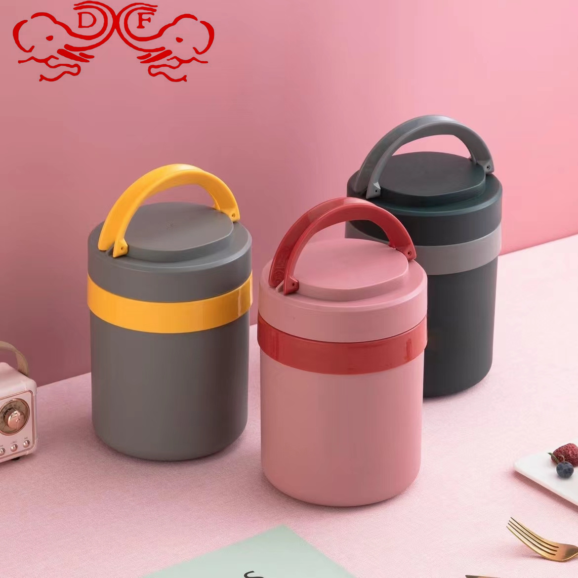 保温桶/保温提锅实物图