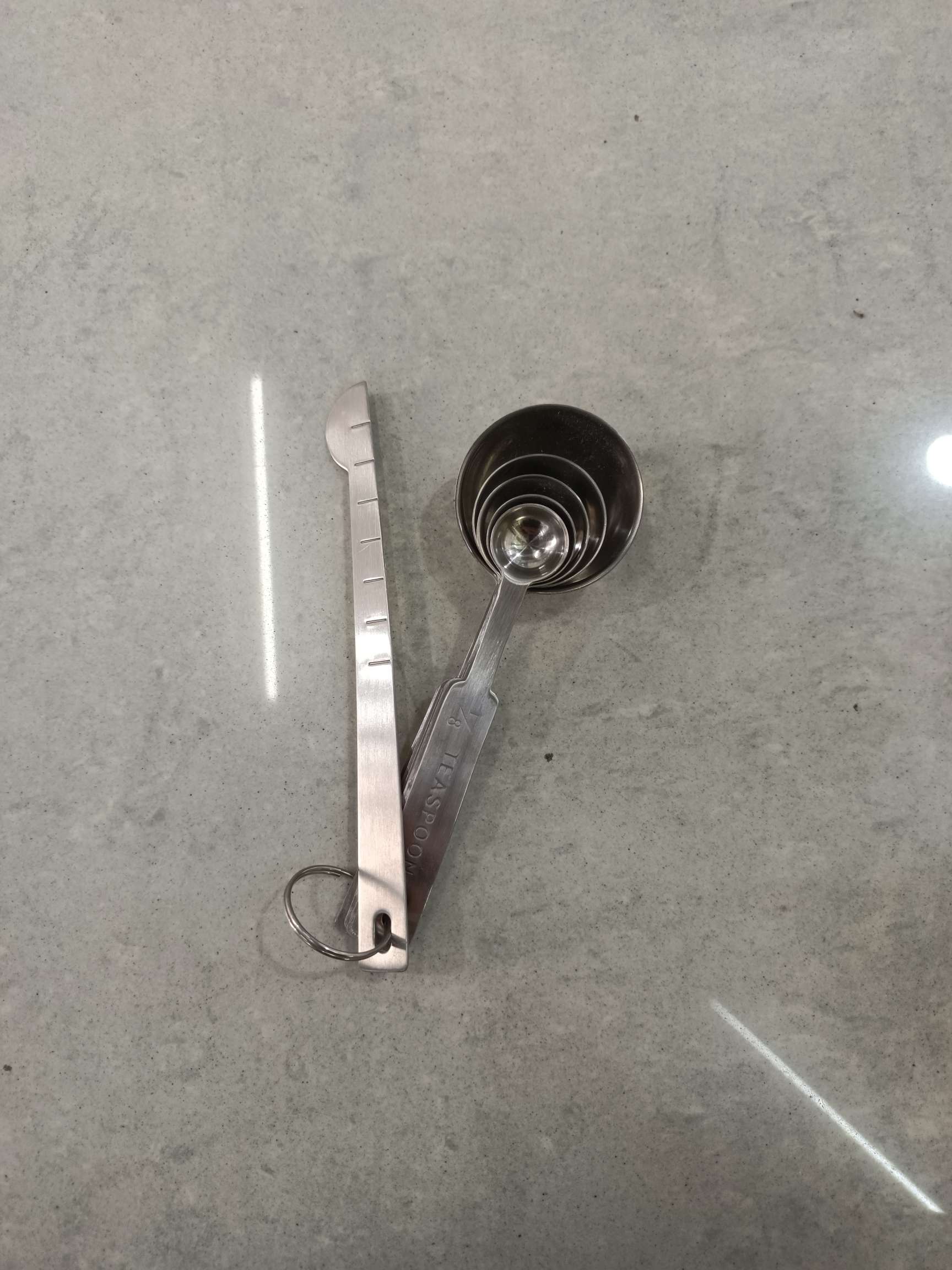 不锈钢咖啡勺/六件套量匙/定量勺细节图