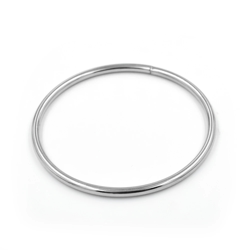 镀镍铁环铁/箱包小铁扣/铁圆圈白底实物图