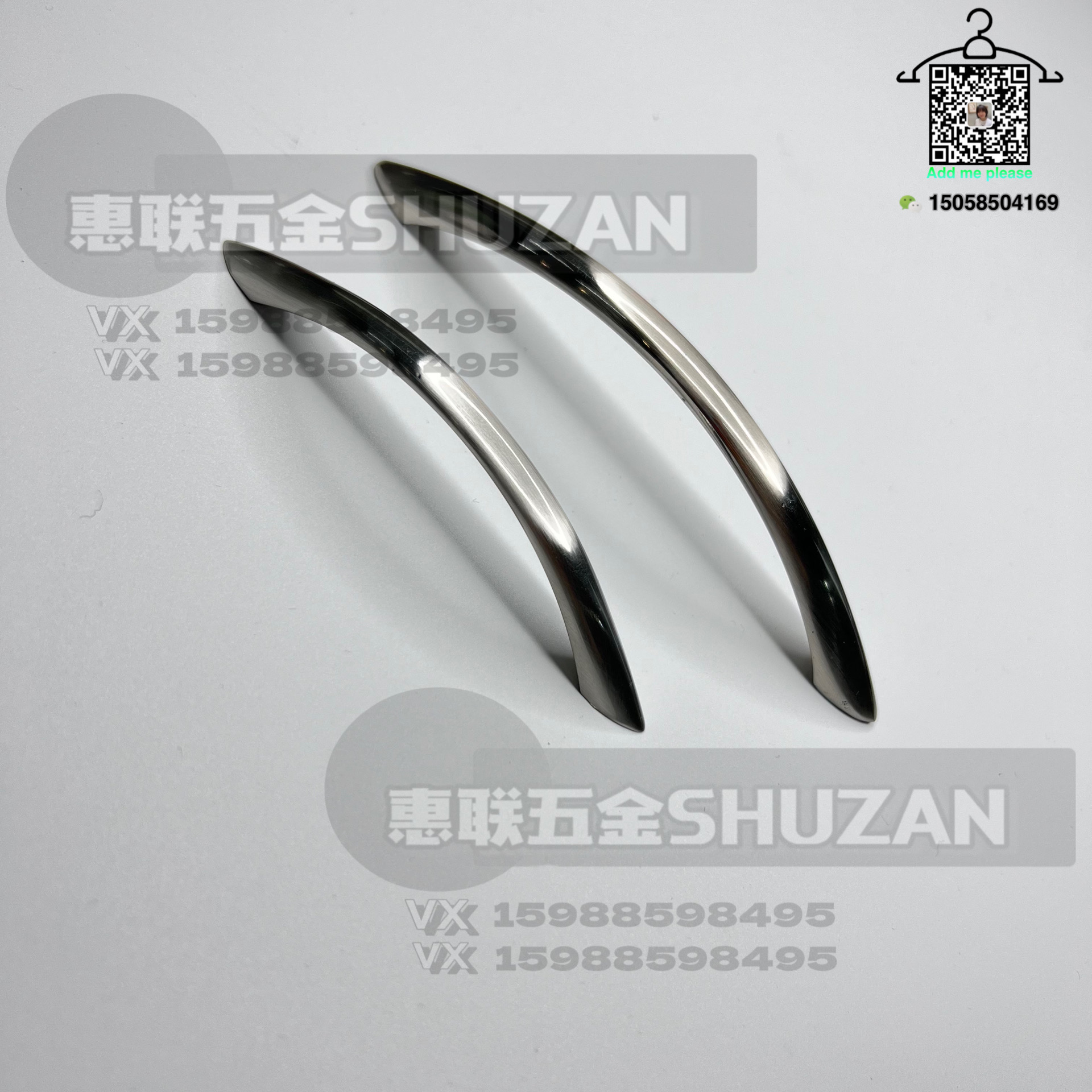 Specialized for foreign trade household aluminum alloy silver handles, cabinet door handles, coffee table cabinet door handles and hardware accessories