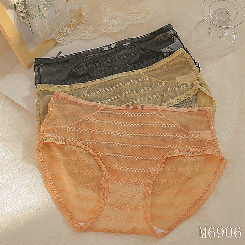 The Mystery of the Magic Box: Sweet Ladies' Thin Lace mid-waist Comfortable Quick-drying Cute Women's Triangle Underwear Item Picture