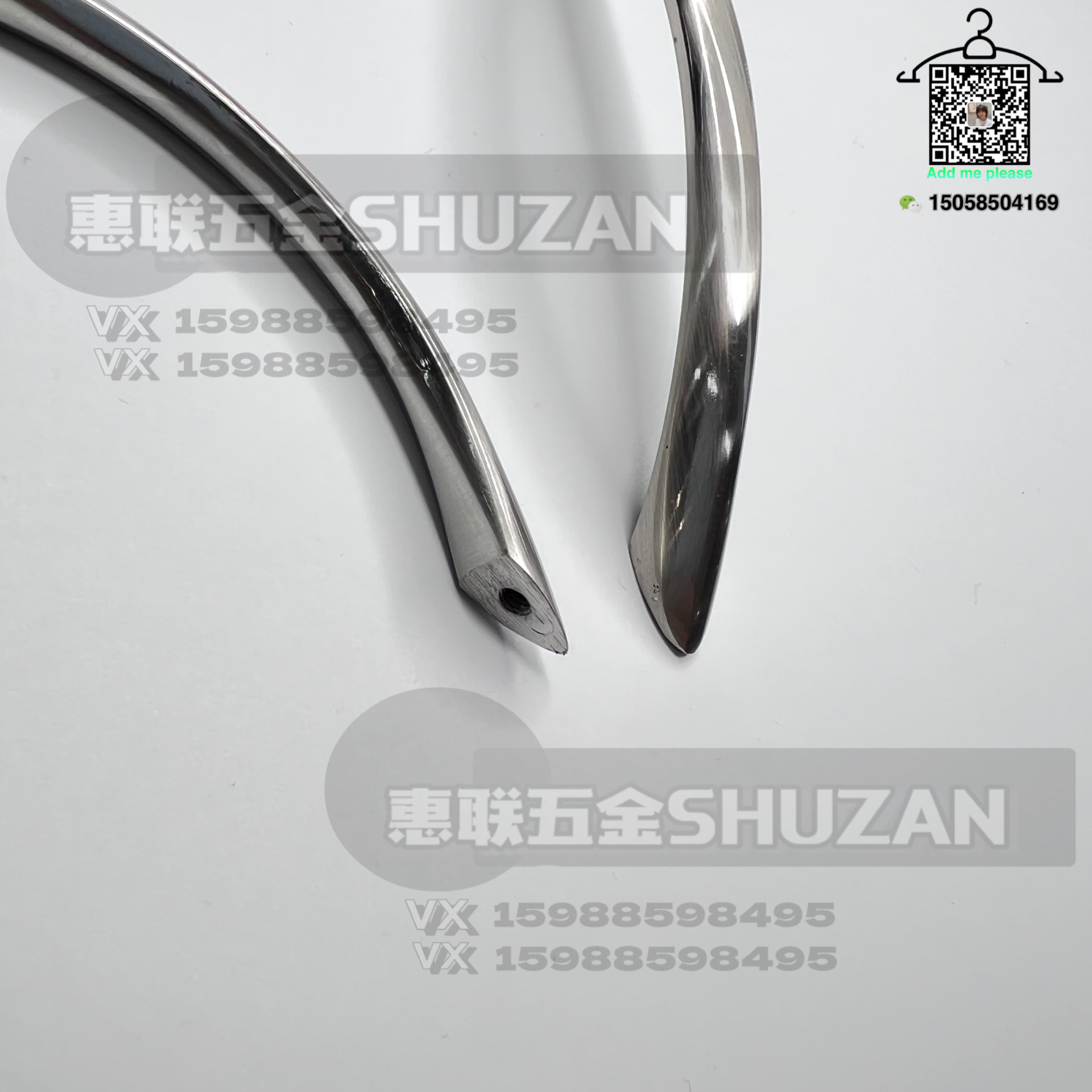 Specialized for foreign trade household aluminum alloy silver handles, cabinet door handles, coffee table cabinet door handles and hardware accessories Item Picture