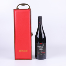 黑比诺干红葡萄酒750ml加赠满堂红皮木礼盒 单支装