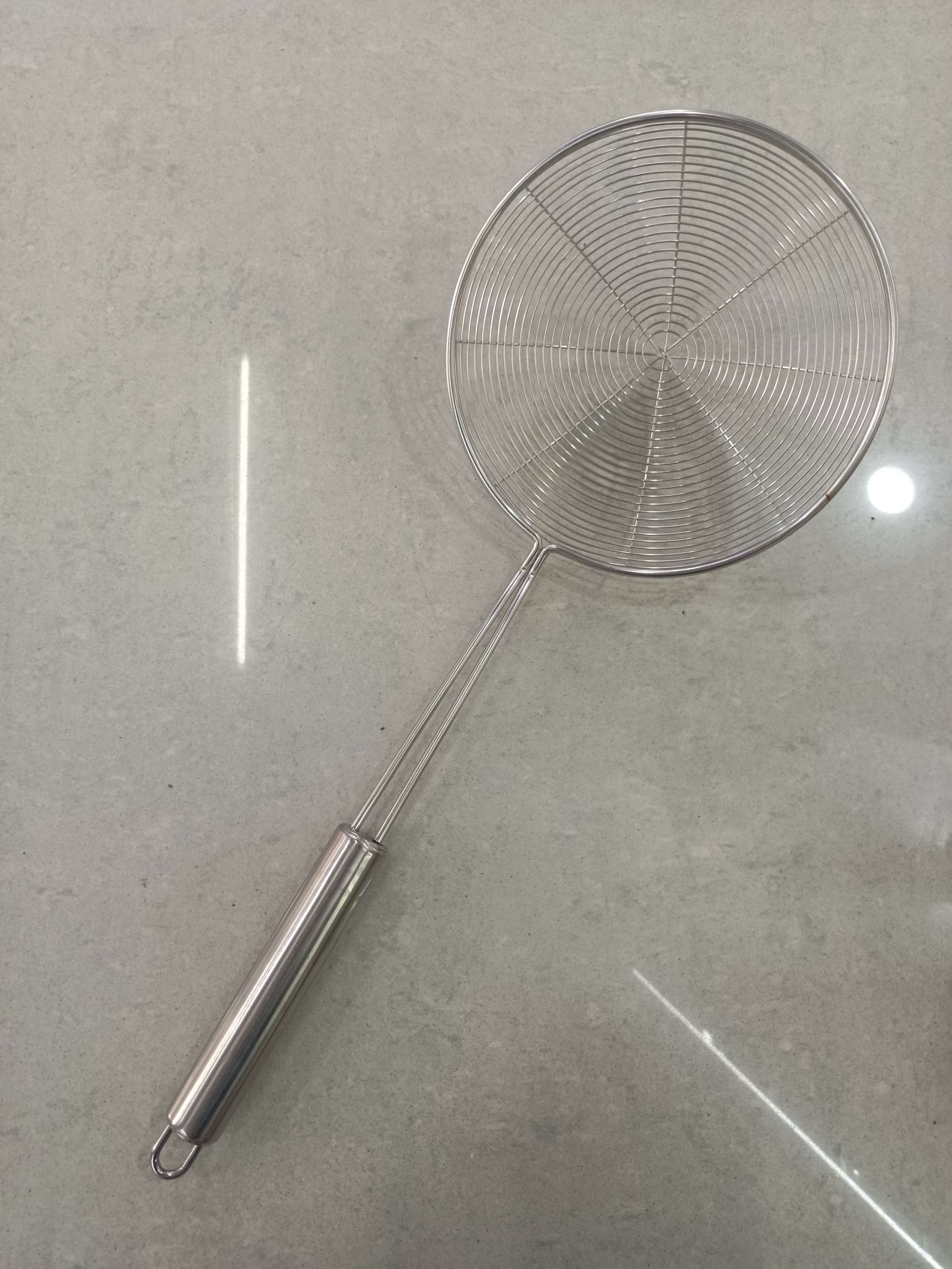 加粗圆柄线漏/不锈钢油格/油炸沥油网漏细节图