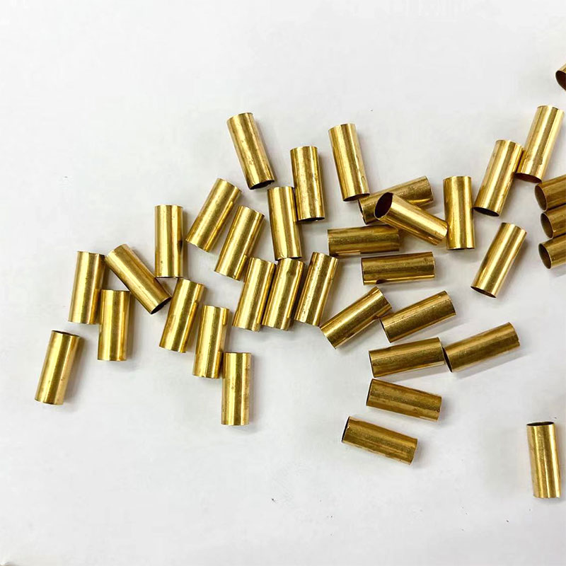 DIY handcrafted bracelet beads, copper accessories, positioning beads, straight tubes, copper round tubes, popular clothing accessories, tube covers Application Scenario