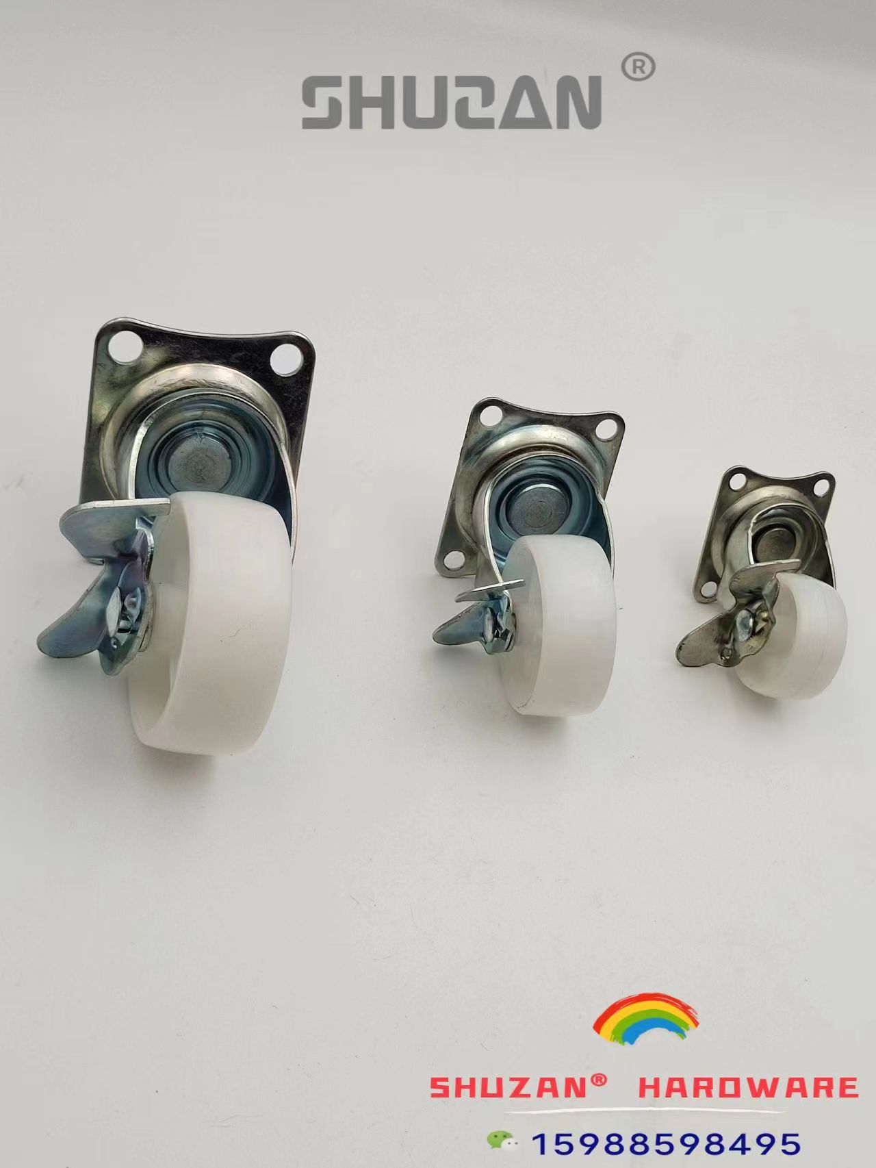 عجلات العجلات ذات العجلات الصغيرة المخصصة للتجارة الخارجية وعجلات المكابح ذات العجلات Item Picture