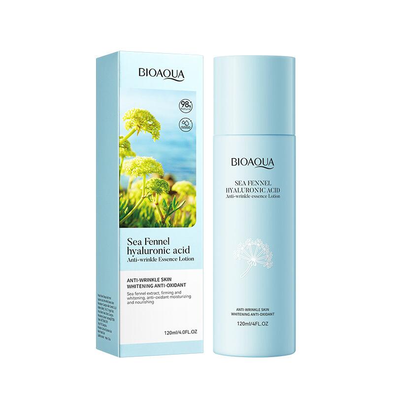 Cross-border trade BIOAOUA Sea Fennel Hyaluronic Acid Anti-Wrinkle Essence Lotion Hydrating Moisturizing Toner Set Item Picture
