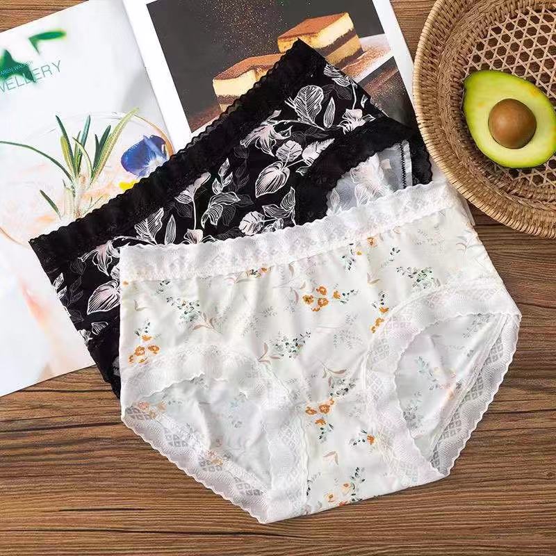The Mystery of the Magic Box Underwear: Pure cotton, seamless milk, ice silk, sweet Japanese-style triangular women's underwear Specification image