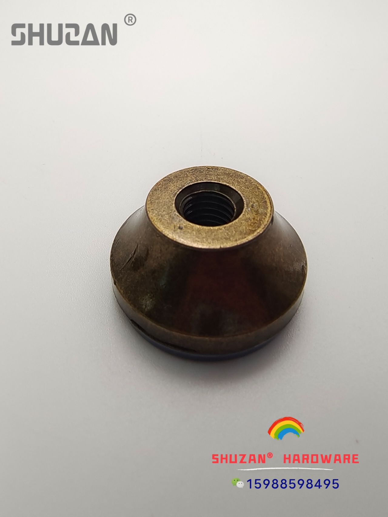 合金脚座/支撑脚白底实物图
