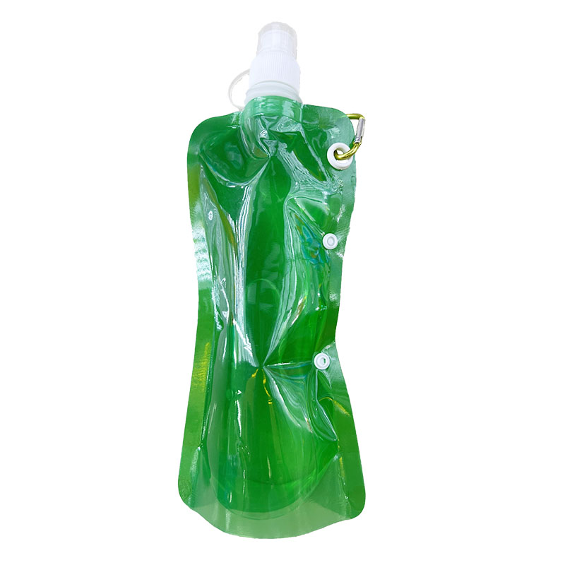 外出手提水袋饮用透明水袋可折叠定制便携折叠水袋水杯水瓶水壶详情图2