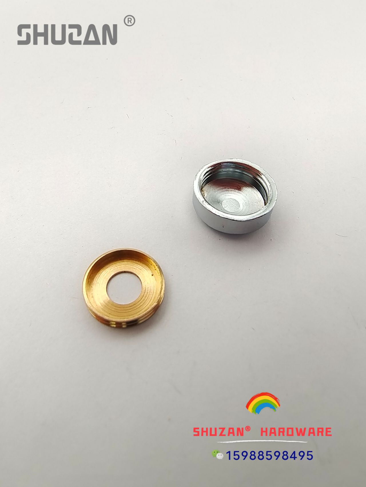 广告钉/装饰盖/镜钉白底实物图