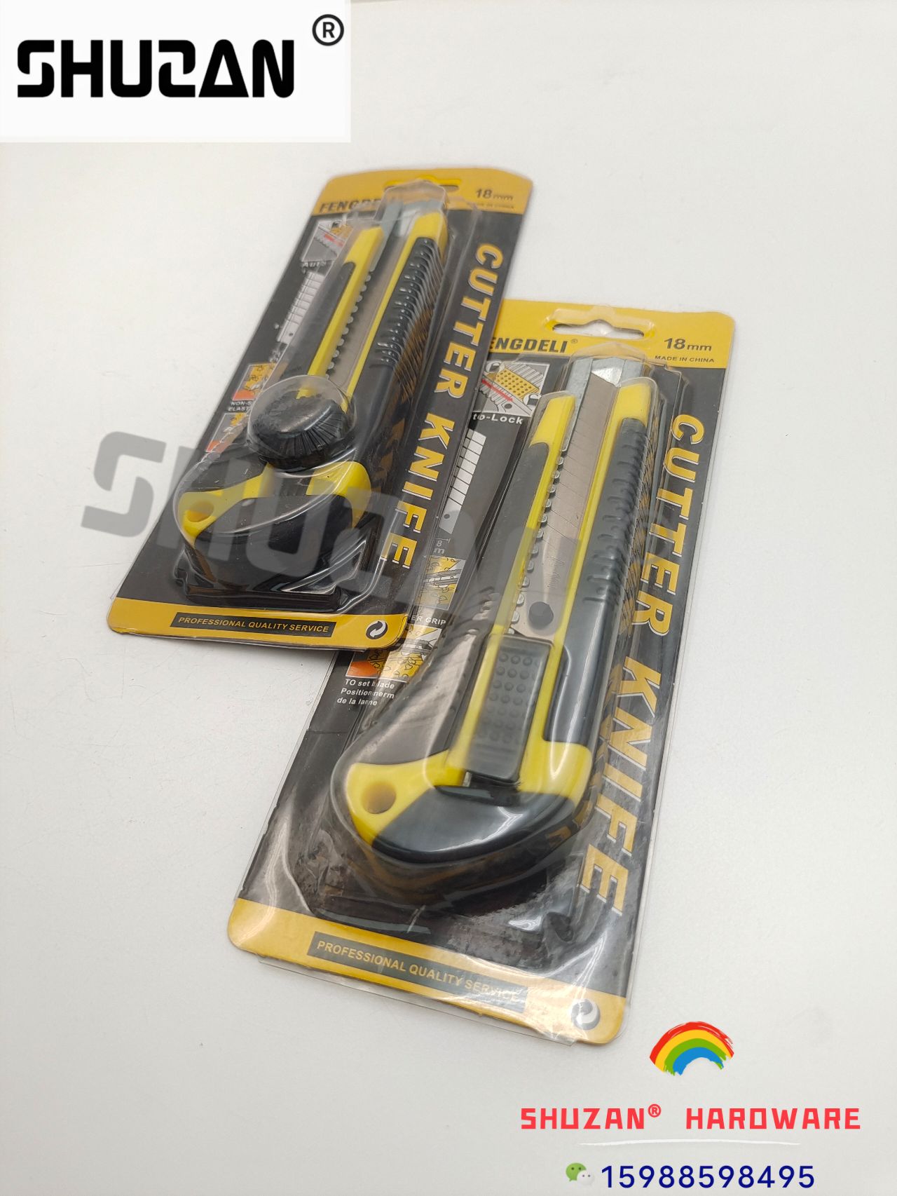Shuzan detachable journal engraving knife, small knife, express delivery disassembly knife, utility knife, paper cutting knife, box opening knife, factory direct sales of hardware accessories Item Picture