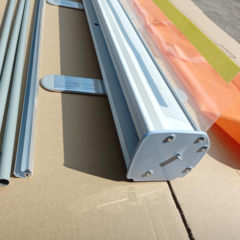 优质出口塑钢易拉宝广告架X架rollup详情图4