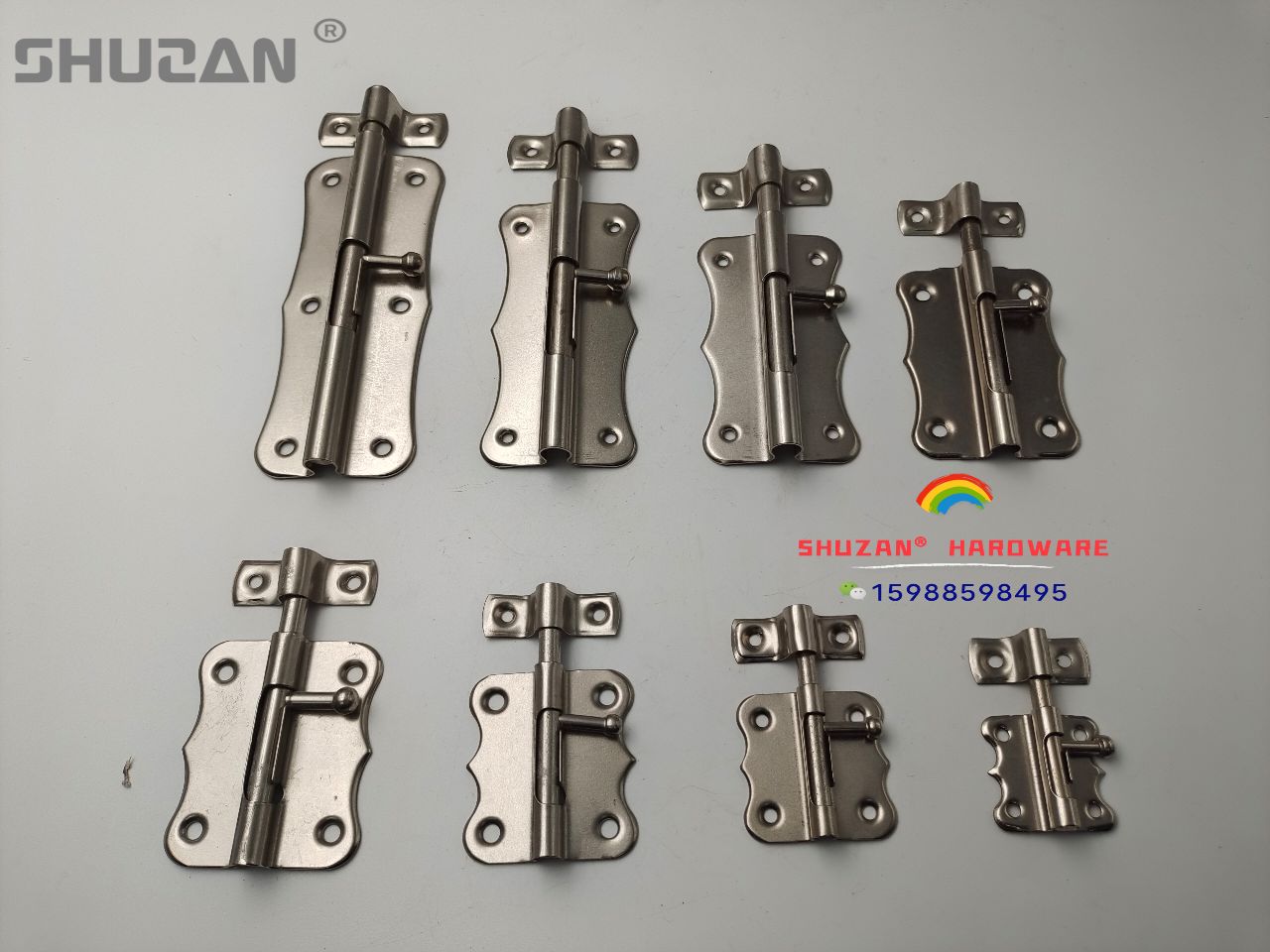 F型插销/舒赞/铁质插销白底实物图