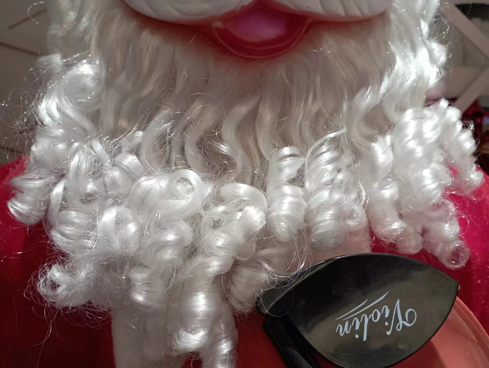 圣诞/圣诞树圣诞用品/圣诞银色球/6cm圣诞塑料铃铛/圣诞节白底实物图