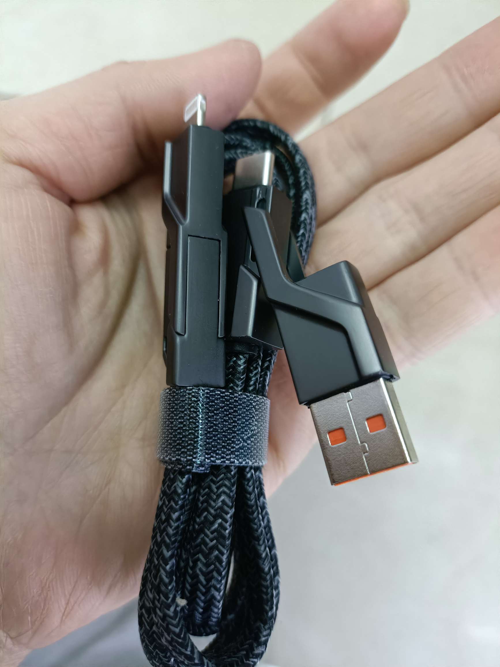 4 en 1 cable de datos de teléfono móvil tipo plástico tipo metal detail image 13