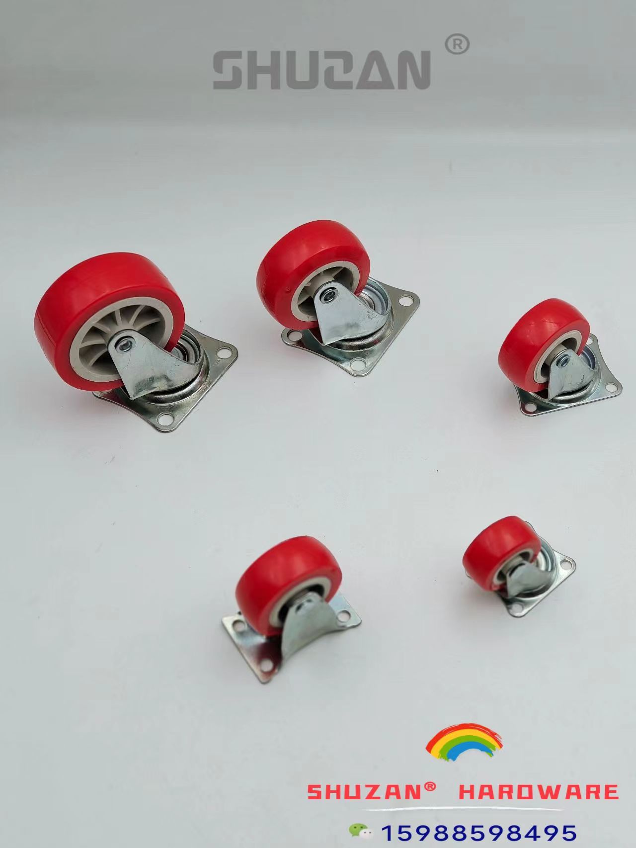 The trolley is equipped with universal wheels and steering wheels, which are sturdy and durable industrial flat hands Application Scenario