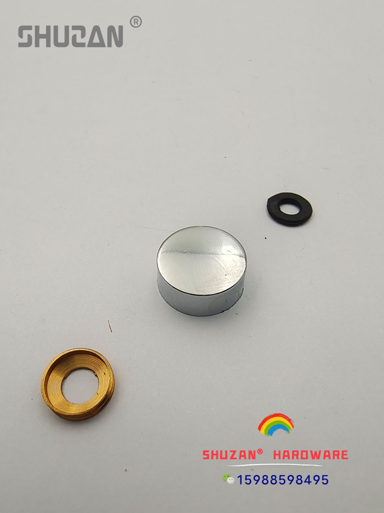 垫片/密封盖/铁盖白底实物图