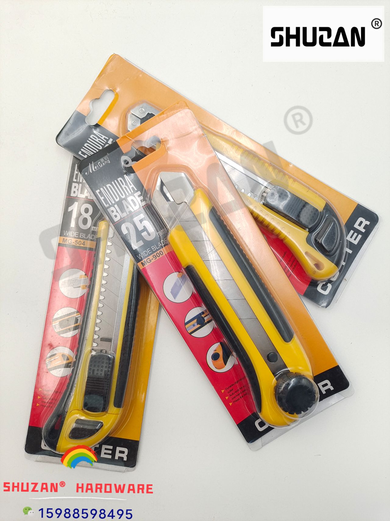 Utility knife, wallpaper knife, durable and high-quality products for engineering, highly praised Item Picture