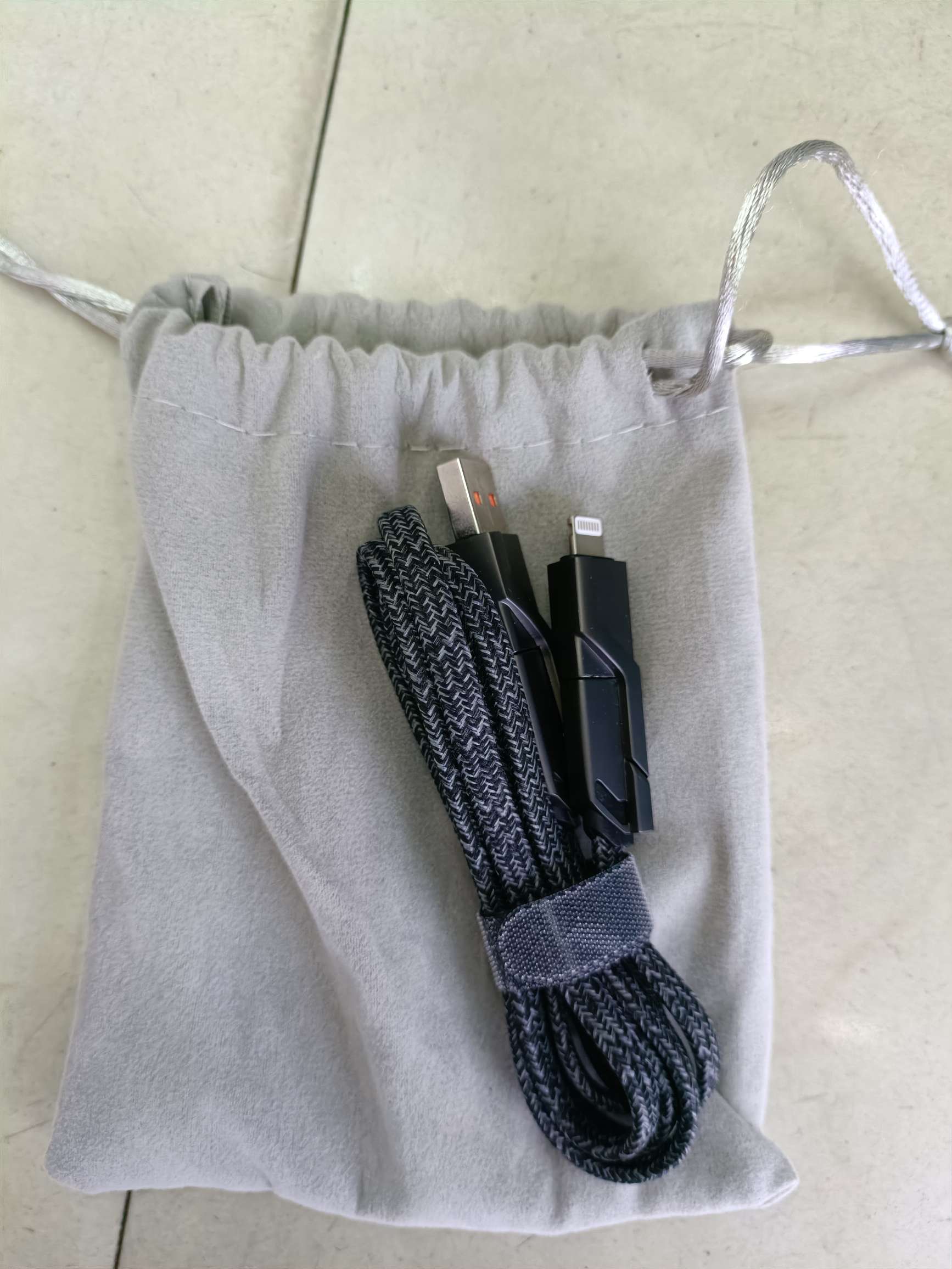 4 en 1 cable de datos de teléfono móvil tipo plástico tipo metal detail image 9