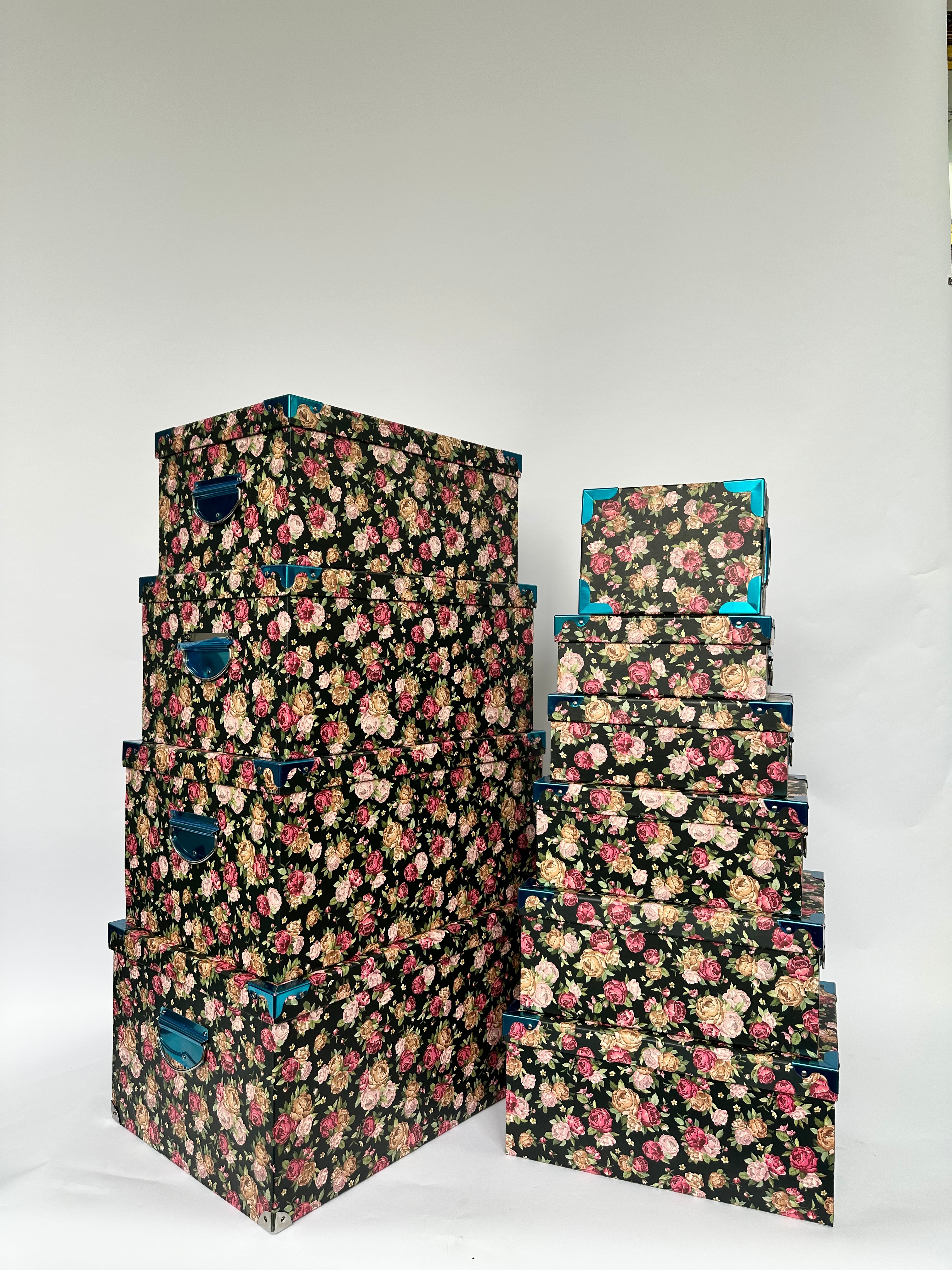 思悦 鲜花系列3十件套高档礼品盒长方形包装盒提手版详情图1