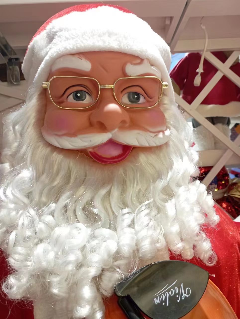 圣诞/圣诞树圣诞用品/圣诞银色球/6cm圣诞塑料铃铛/圣诞节产品图