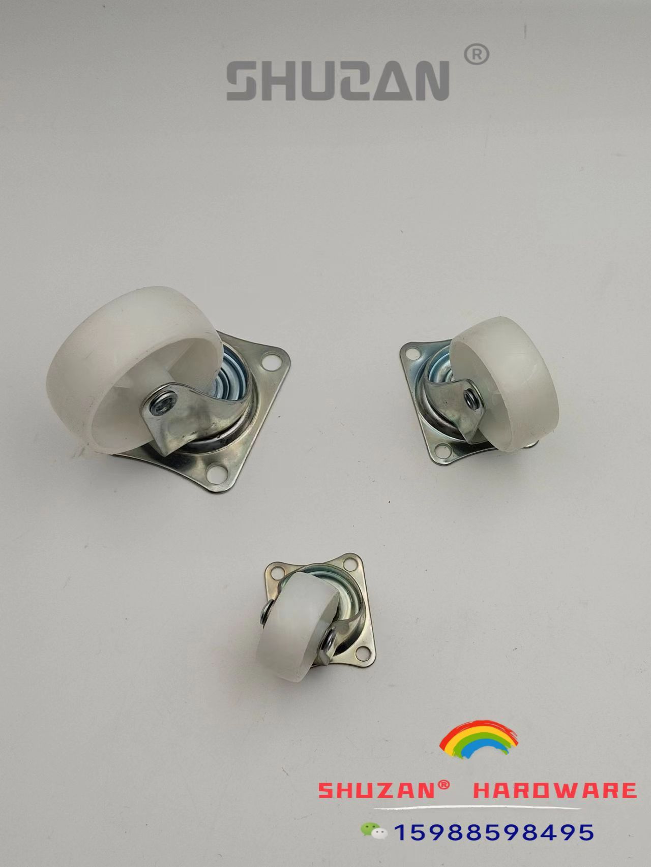 Universal casters, rubber silent wheels, shelves, refrigerators, special light sound rotating directional wheels, two-foot mushroom nail design Application Scenario